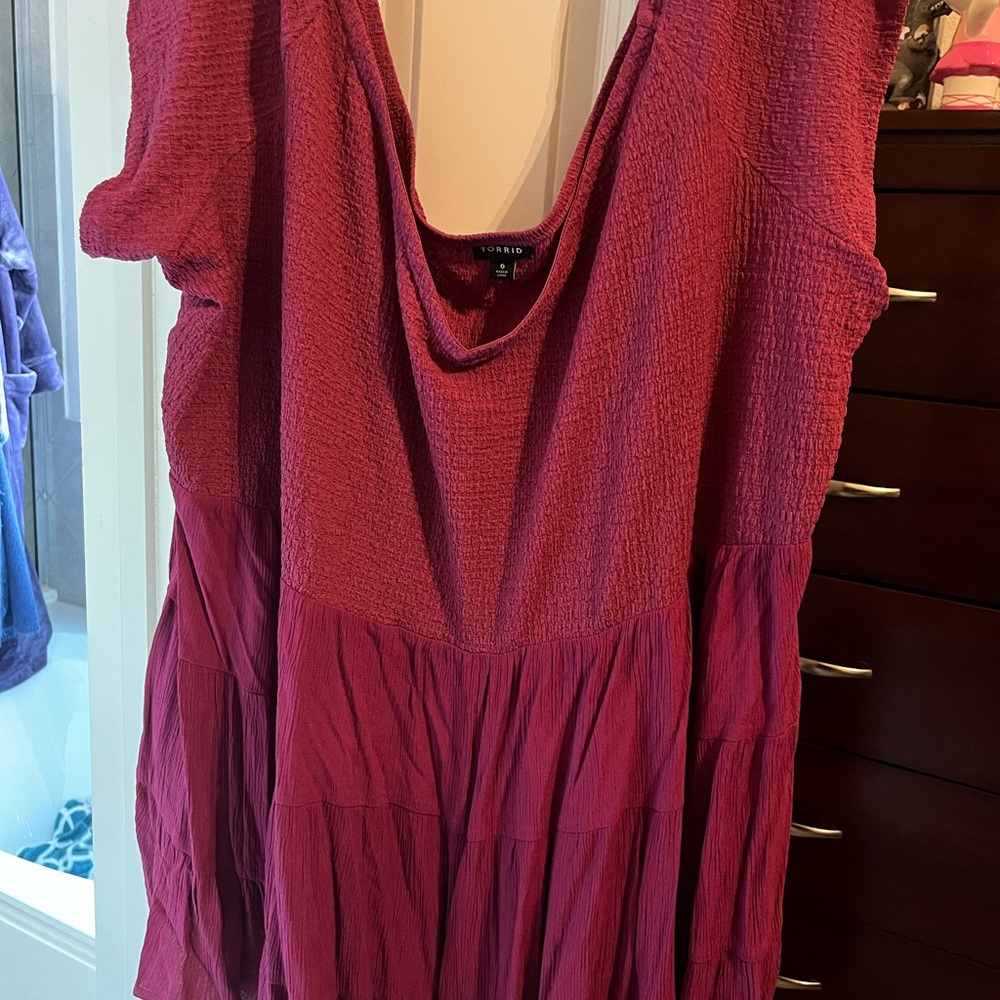 Torrid V-neck blouse